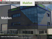Tablet Screenshot of makfen.com